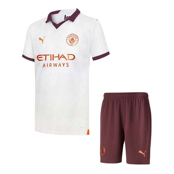 Camiseta Manchester City Tercera equipo Niño 2023-24